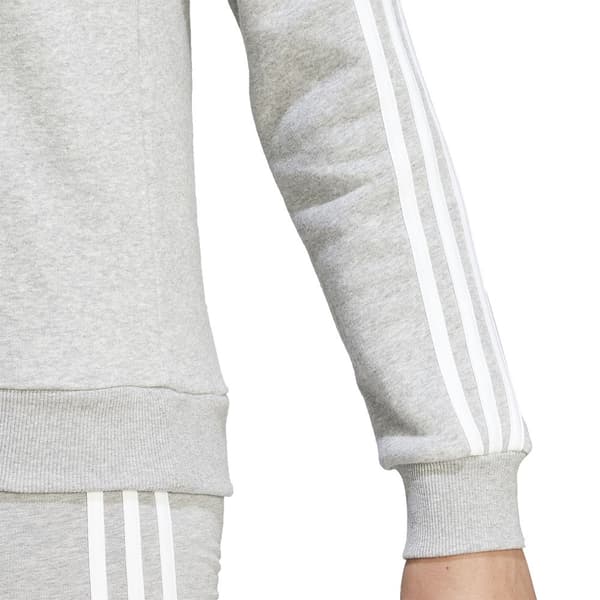 Adidas 3 Stripes Fl Huppari Harmaa L Nainen
