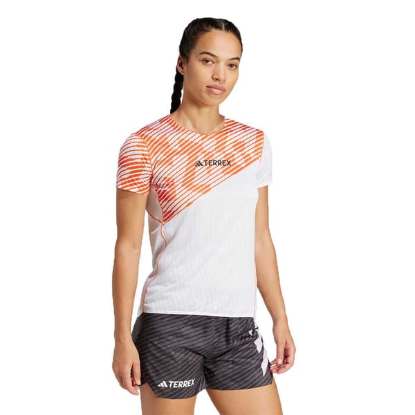 Adidas Terrex Pro T-shirt Med Korta ärmar Vit XS Kvinna