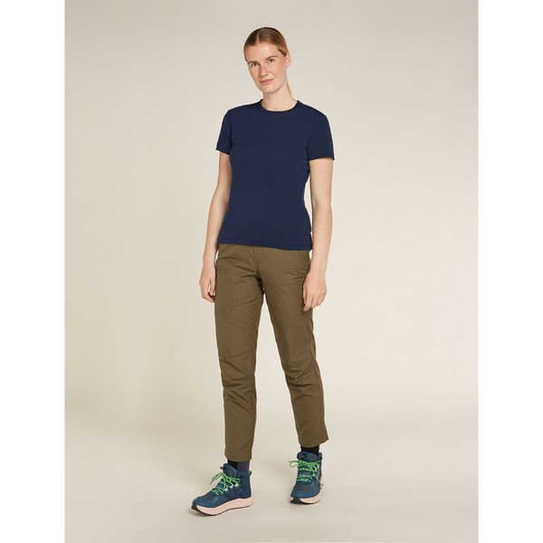 Icebreaker Merino Core T-shirt Med Korte ærmer Blå XS Kvinde