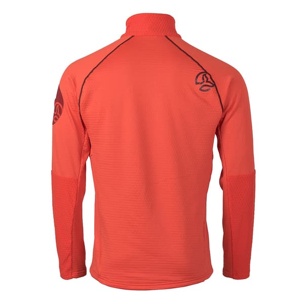 Ternua Ragger Collegepaita Puolivetoketjulla Oranssi 2XL Mies
