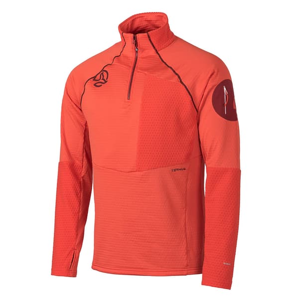 Ternua Ragger Collegepaita Puolivetoketjulla Oranssi 2XL Mies