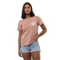 Miniatyrbillede 1 af 2: Jack Wolfskin Discover Heart T-shirt Med Korte ærmer Rosa XS Kvinde