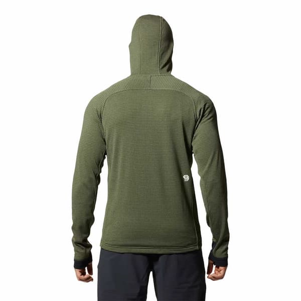 Mountain Hardwear Polartec® Power Grid™ Sweatshirt Med Dragkedja Grönt L Man