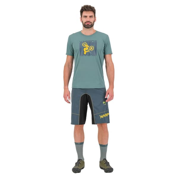 Karpos Val Federia T-shirt Med Korte ærmer Grøn 3XL Mand