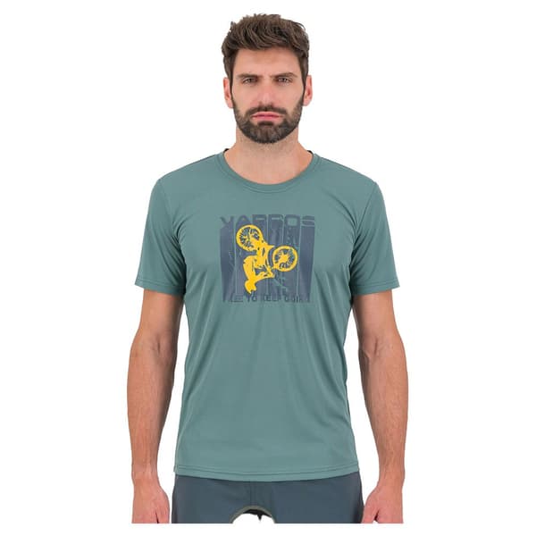 Karpos Val Federia T-shirt Med Korte ærmer Grøn 3XL Mand