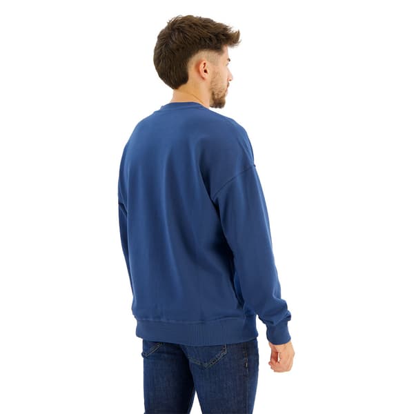 Diesel S Rob Microdiv Sweatshirt Blå L Mand