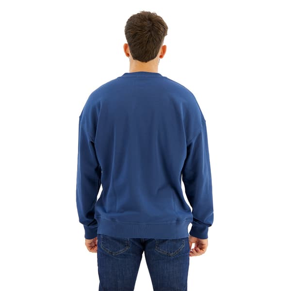 Diesel S Rob Microdiv Sweatshirt Blå L Mand