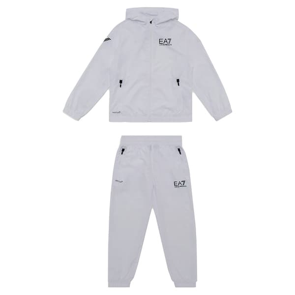 Ea7 Emporio Armani 8nbv08_bn4hz Träningsdräkt Grå 10 Years Pojke