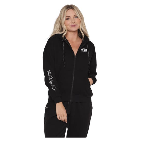 Salty Crew Alpha Sweatshirt Med Dragkedja Svart S Kvinna