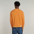 Miniatyrbillede 2 af 5: G-star Destroyed G Logo Washed Sweatshirt Orange S Mand