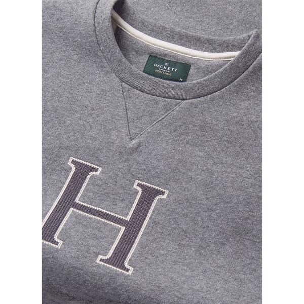 Hackett Heritage Tröja Grå L Man