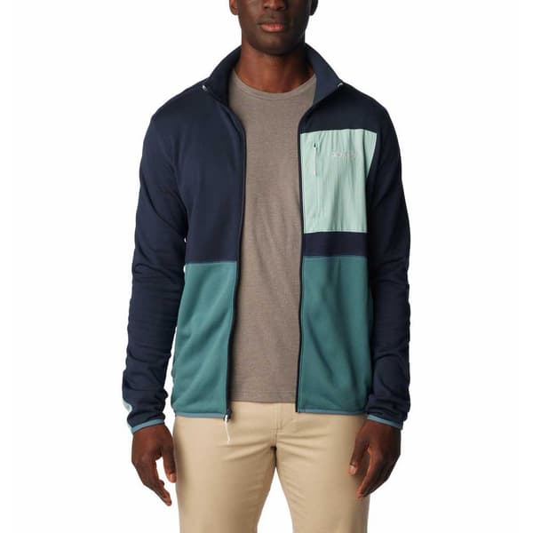 Columbia Hike™ Kokovetoketjullinen Collegepaita Sininen XL Mies