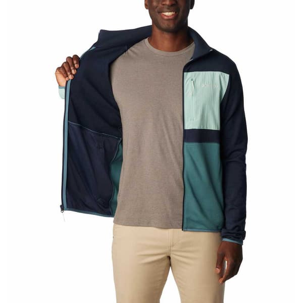 Columbia Hike™ Kokovetoketjullinen Collegepaita Sininen XL Mies