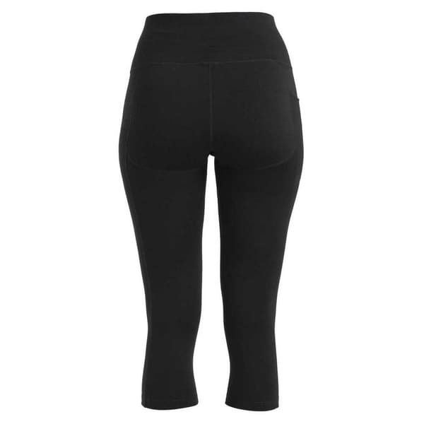 Icebreaker Merino 260 Fastray Ii 20´´ High Rise 3/4 Leggingsit Musta XS Nainen