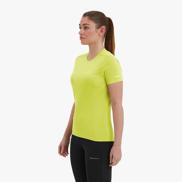 Montane Dart Lite T-shirt Med Korta ärmar Gul XL Kvinna