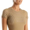 Miniatyrbillede 2 af 3: Uyn Terracross Support Fit T-shirt Med Korte ærmer Brun M Kvinde