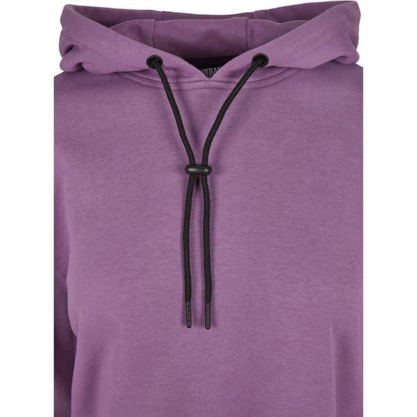 Urban Classics Court Terry Big Sweatshirt Lilla 5XL Kvinde