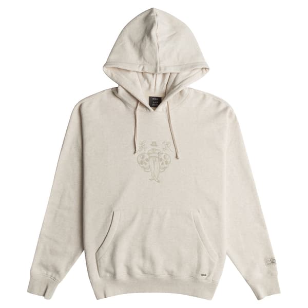 Rvca Invisible Man Sweatshirt Beige L Mand