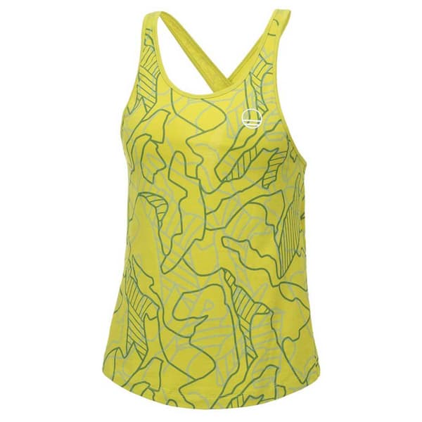Wildcountry Flow ärmlös T-shirt Gul L Kvinna