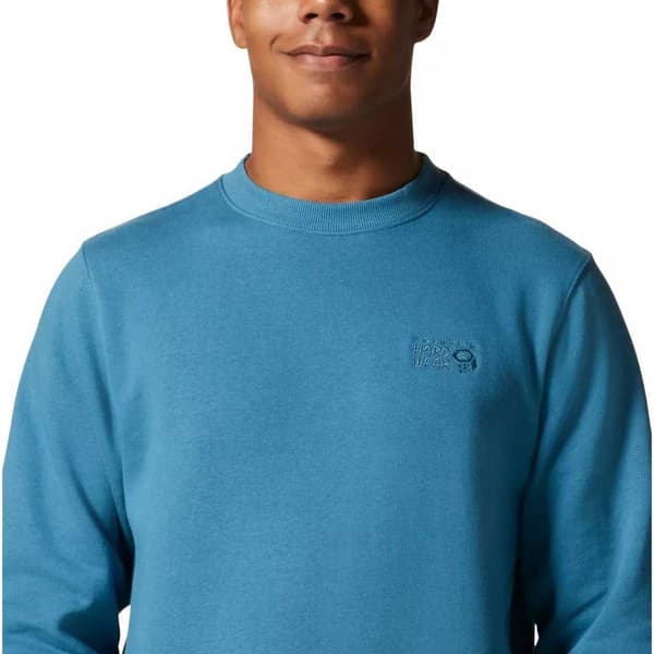 Mountain Hardwear Mhw Logo Crew Tröja Blå M Man