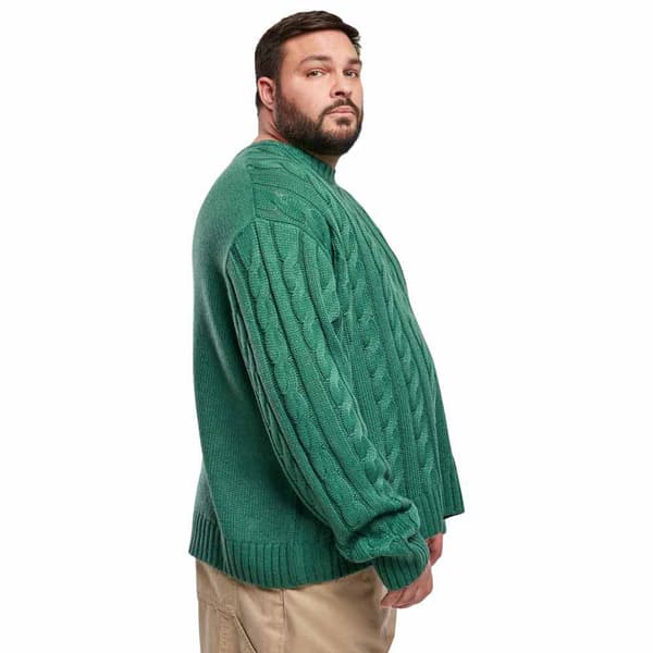 Urban Classics Boxy Sweatshirt Grøn 5XL Mand