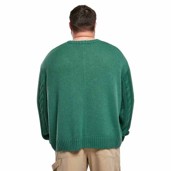 Urban Classics Boxy Sweatshirt Grøn 5XL Mand