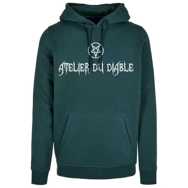 Mister Tee Atelier Du Diable Tröja Med Huva Grönt XS Man