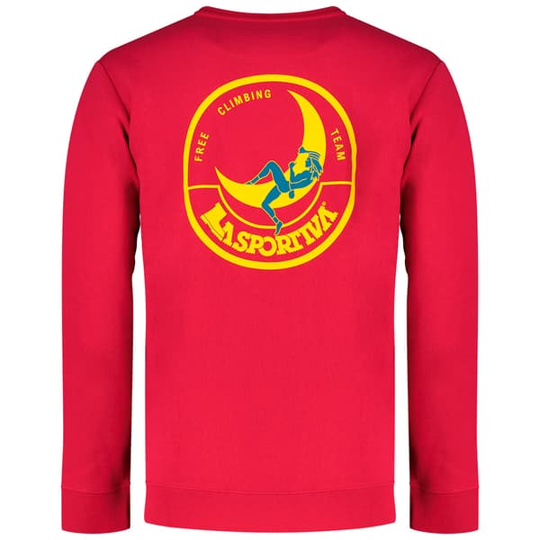 La Sportiva Climbing On The Moon Sweatshirt Rosa S Mand
