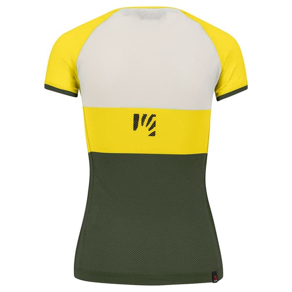 Karpos Moved Evo T-shirt Med Korta ärmar Gul S Kvinna