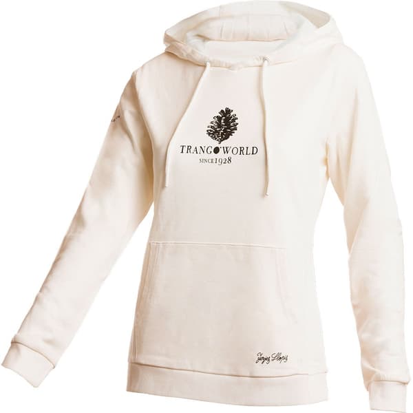 Trangoworld Fauna Wm Tröja Med Huva Beige L Kvinna