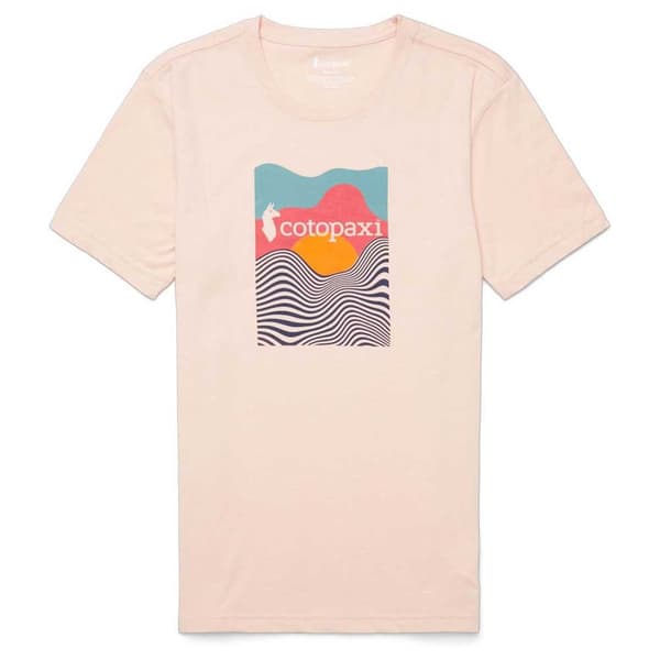 Cotopaxi Vibe Organic T-shirt Med Korte ærmer Rosa L Kvinde