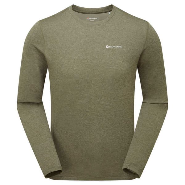 Montane Dart T-shirt Med Lång ärm Grönt,Grå XL Man