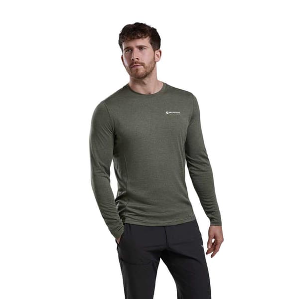 Montane Dart T-shirt Med Lång ärm Grönt,Grå XL Man