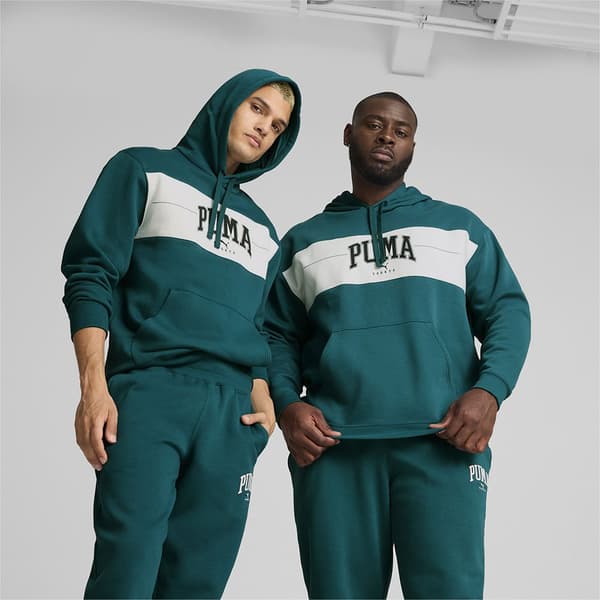 Puma Squad Huvtröja Grönt XL Man