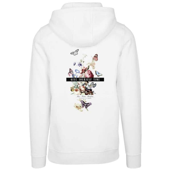 Mister Tee Give Yourself Time Hættetrøje Hvid XL Mand
