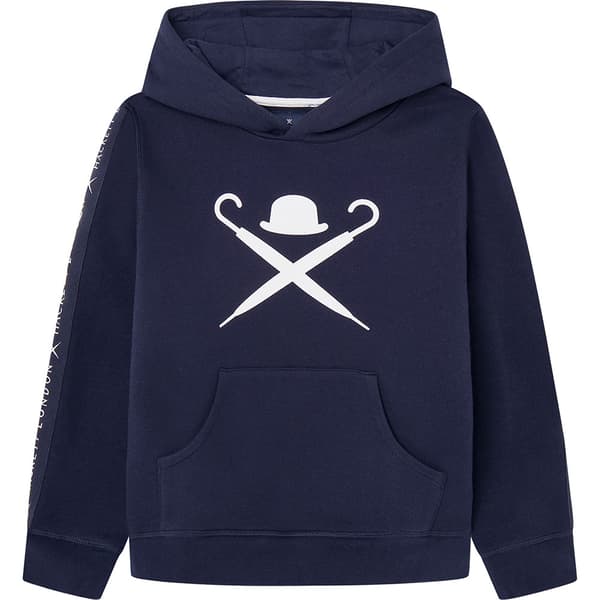 Hackett Hk580939 Huvtröja Blå 15 Years Pojke