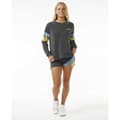 Pikkukuva 6 / 6: Rip Curl High Tide Surf Raglan Collegepaita Harmaa S Nainen