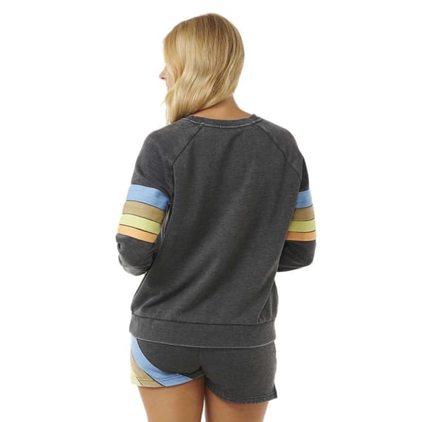 Rip Curl High Tide Surf Raglan Collegepaita Harmaa S Nainen