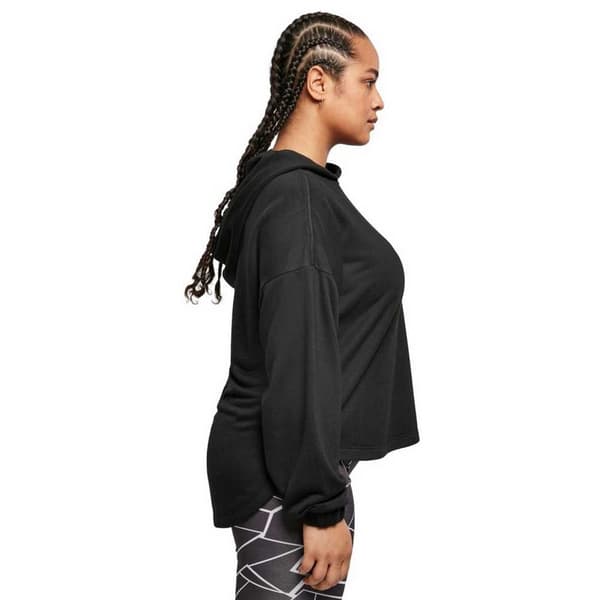 Urban Classics Oversized Shaped Modal Terry Hættetrøje Sort 5XL Kvinde