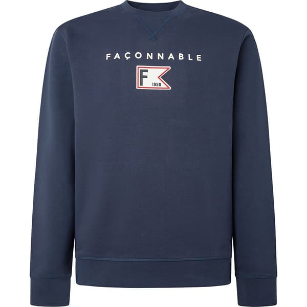 FaÇonnable Fm510238 Sweatshirt Blå XL Mand