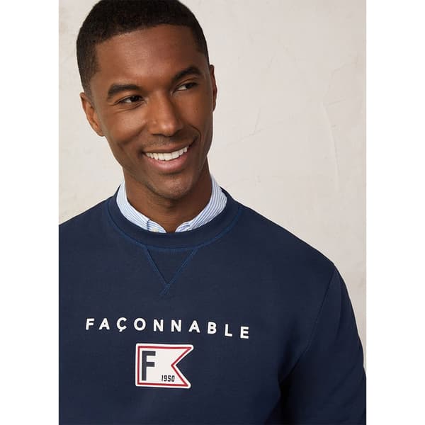 FaÇonnable Fm510238 Sweatshirt Blå XL Mand