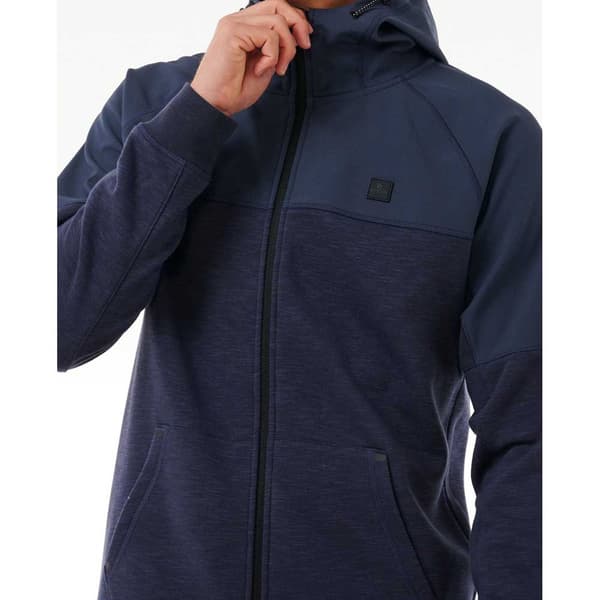 Rip Curl Anti Series Viral Sweatshirt Med Lynlås Blå M Mand