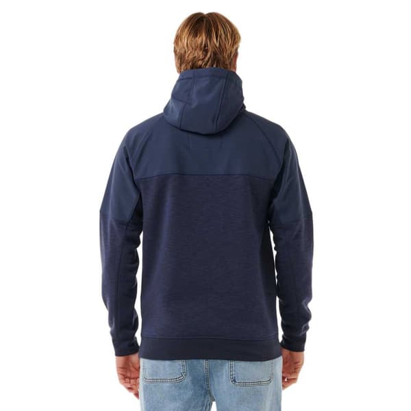 Rip Curl Anti Series Viral Sweatshirt Med Lynlås Blå M Mand