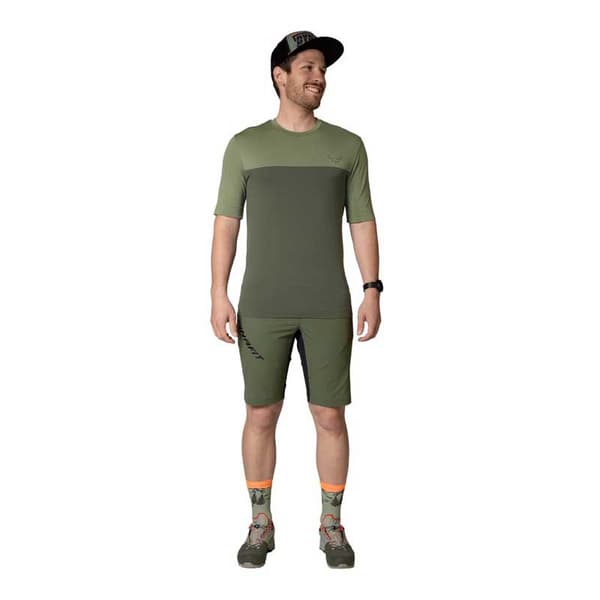 Dynafit Traverse S-tech T-shirt Med Korta ärmar Grönt M-L Man