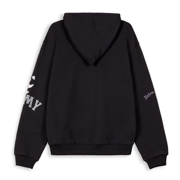 Grimey Causing Panic Vintage Huppari Musta XL Mies