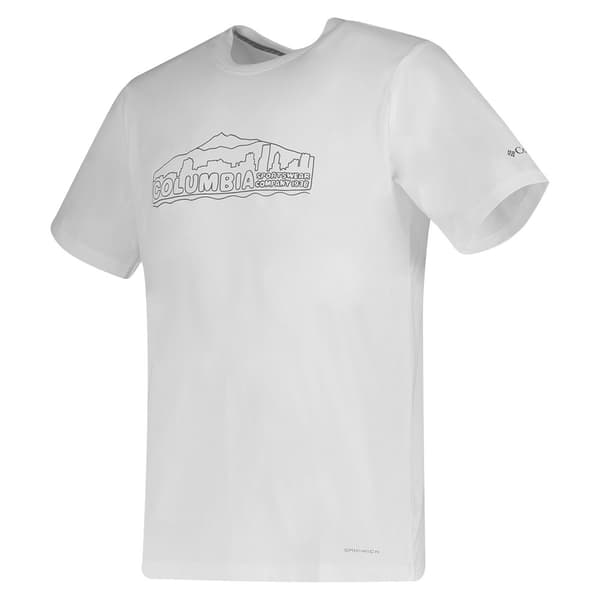 Columbia Legend Trail™ T-shirt Med Korte ærmer Hvid XL Mand
