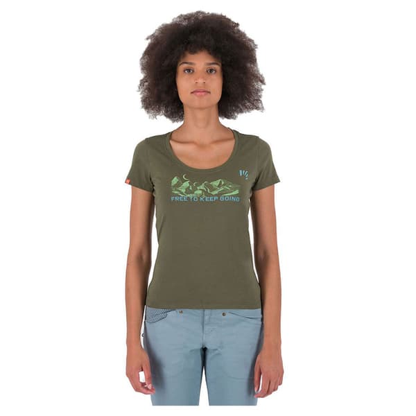 Karpos Crocus Evo T-shirt Med Korta ärmar Grönt XS Kvinna