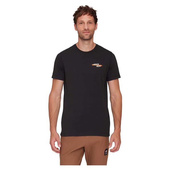 Mammut Core Never Rest T-shirt Med Korta ärmar Svart S Man