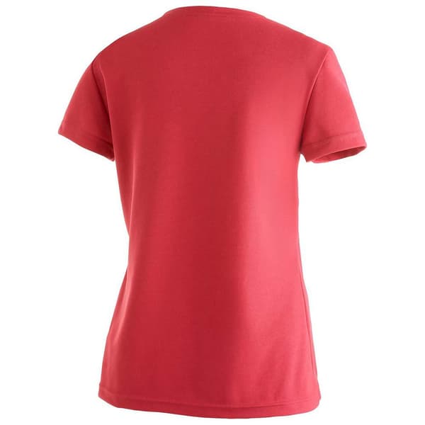 Maier Sports Waltraud T-shirt Med Korte ærmer Rød S Kvinde