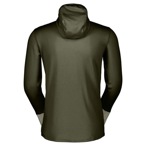 Scott Defined Light Sweatshirt Med Dragkedja Grönt S Man
